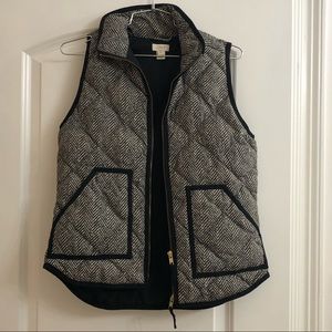 J. Crew Herringbone Vest